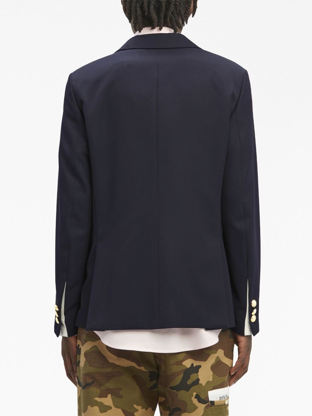 Sartorial Tape button-up blazer - 5