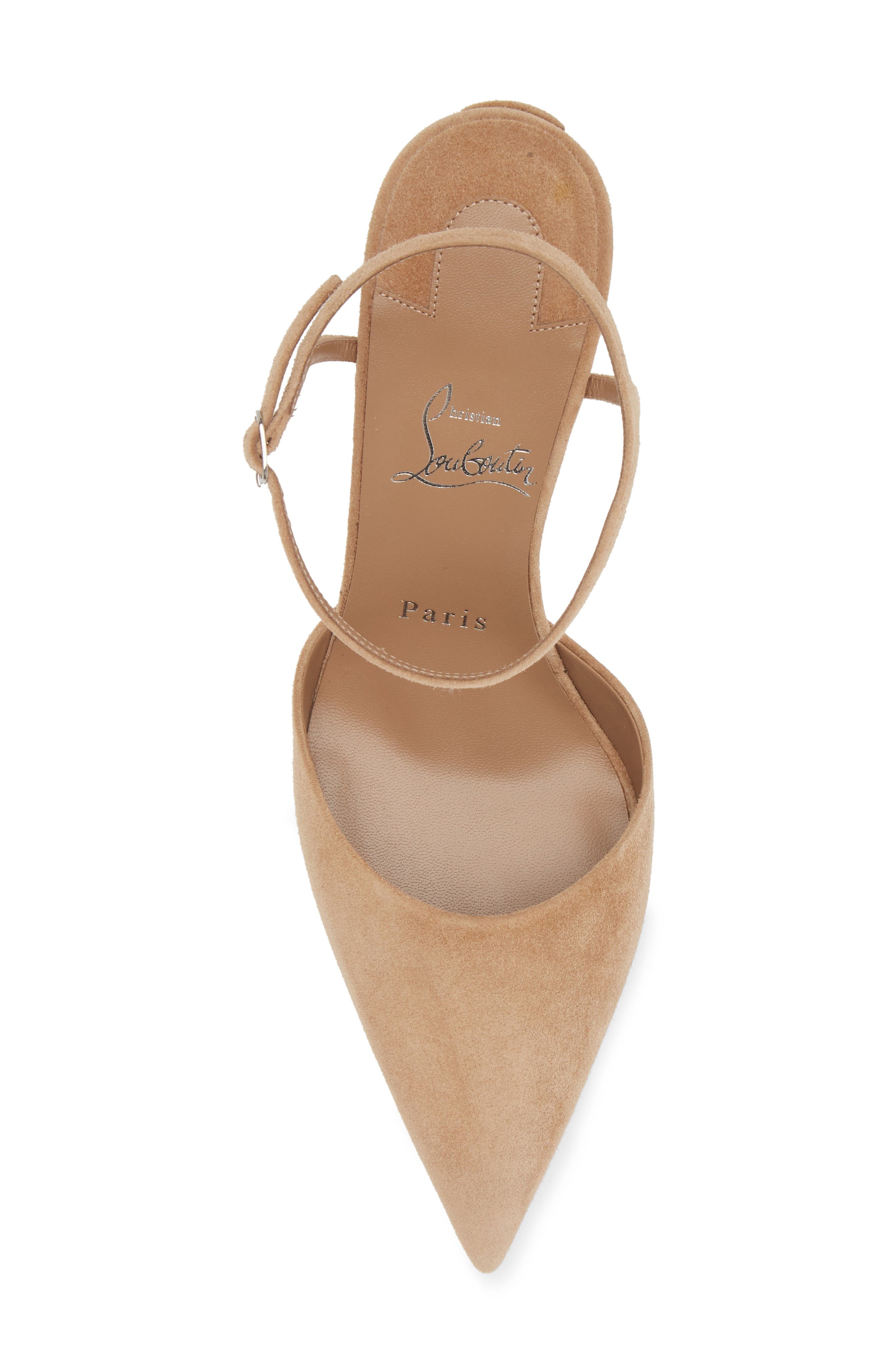 Christian Louboutin Condora Riviera Ankle Strap Pump in Lionne/Lin Lionne at Nordstrom - 5