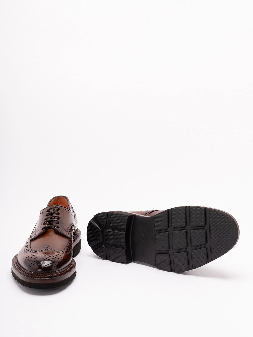 Santoni Men `Kalamabuck` Derby Shoes - 4