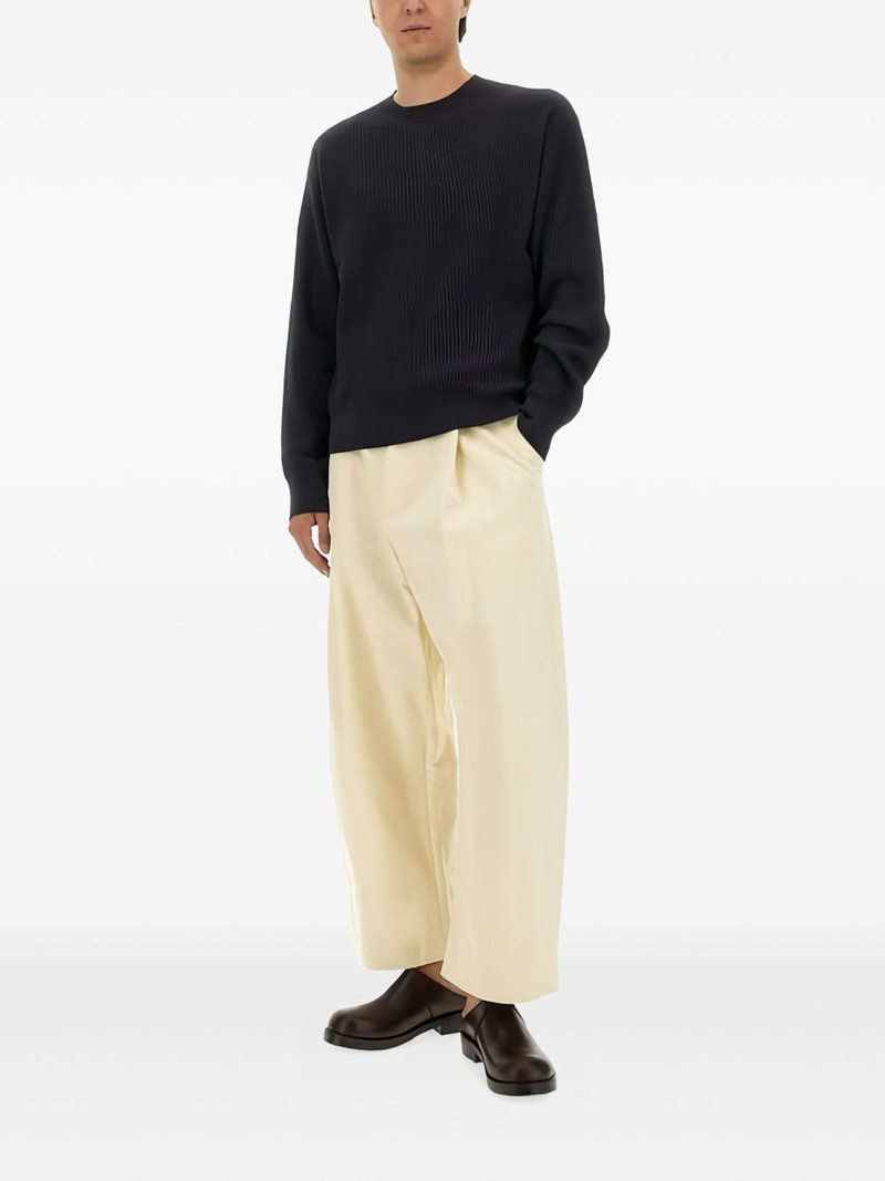 Studio Nicholson ribbed crewneck sweater outlook