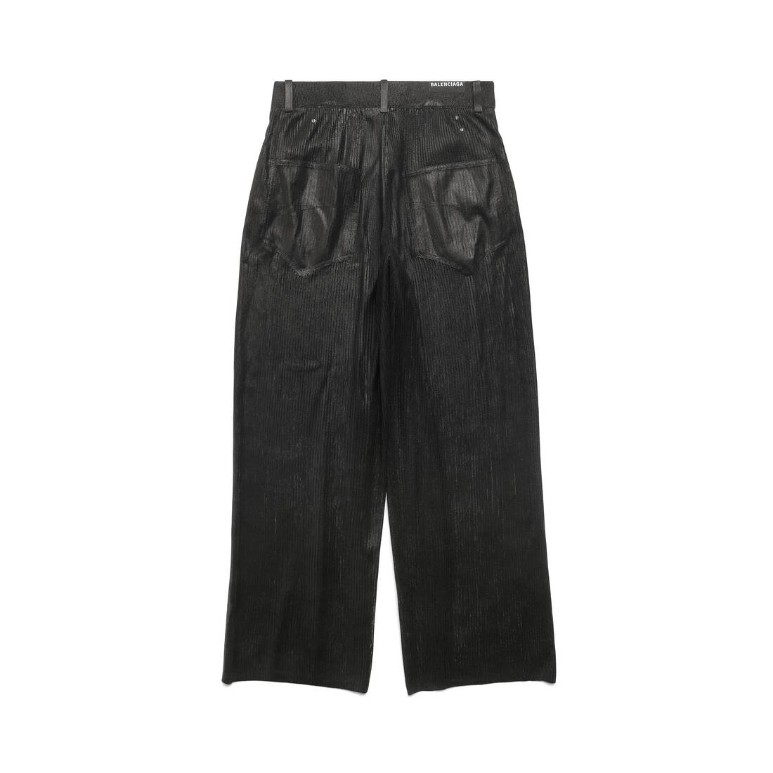 Transparent Pants in Black - 6