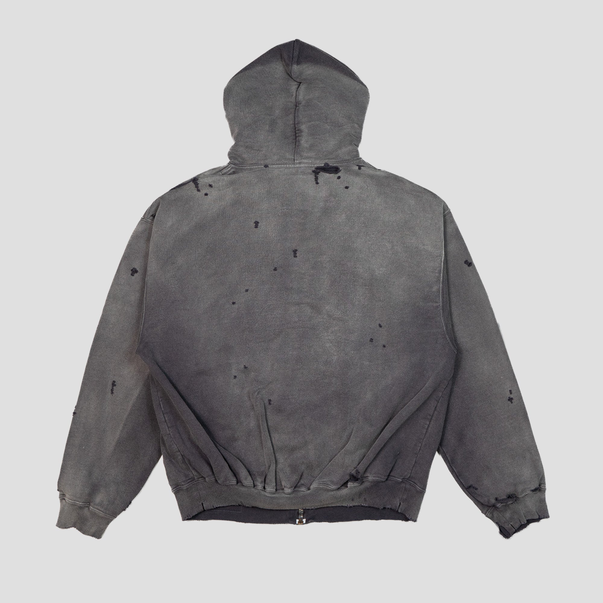 SUNFADED ZIP-UP HOODIE - 2
