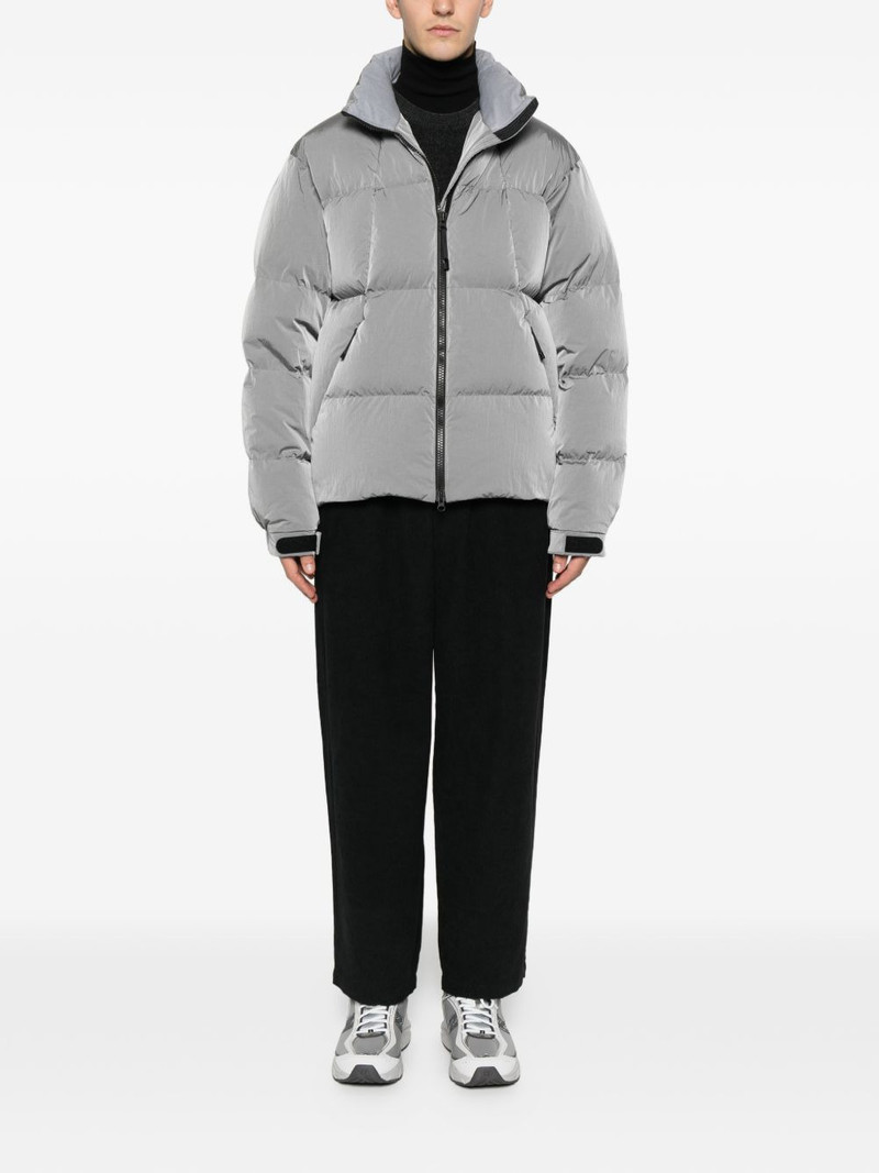 Goldwin Dope Ripple dyed padded-zipped jacket outlook