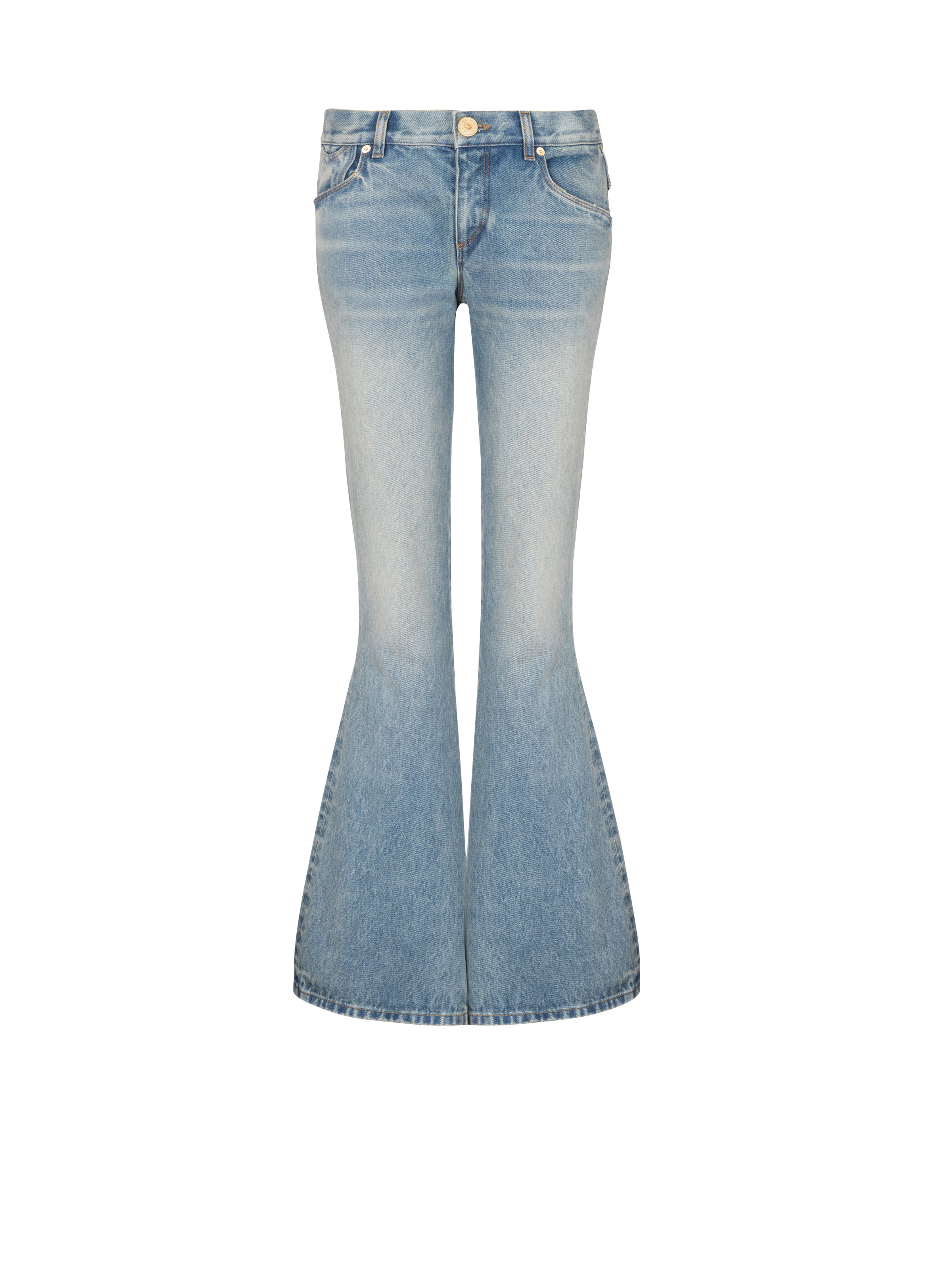 Western bootcut denim jeans - 1