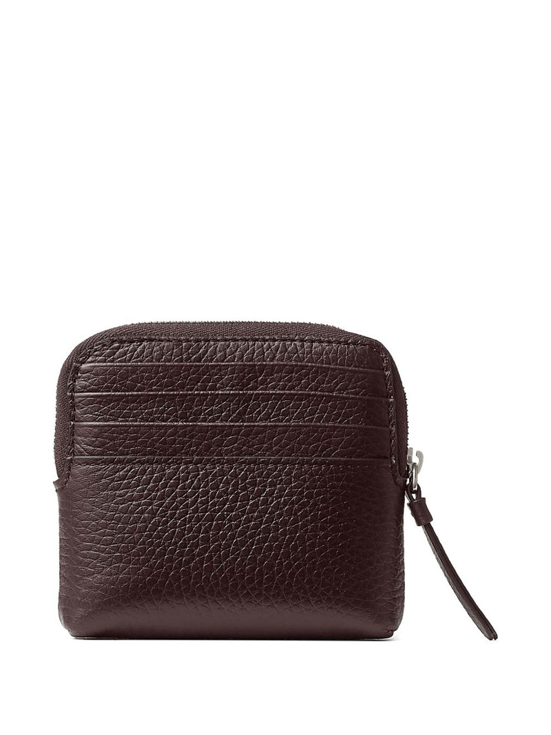 JIMMY CHOO zip-top leather wallet outlook