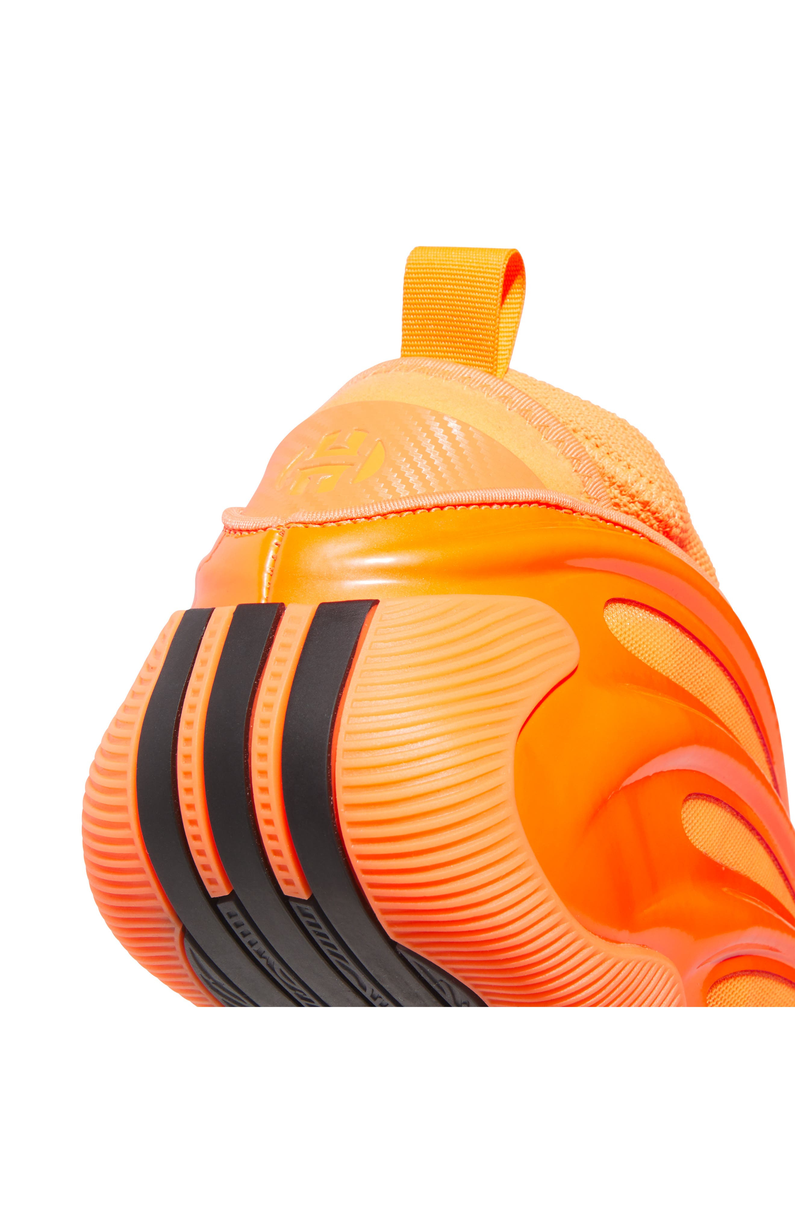 adidas Gender Inclusive Harden Volume 9 Basketball Shoe in Solar Orange/Black/Purple at Nordstrom - 7