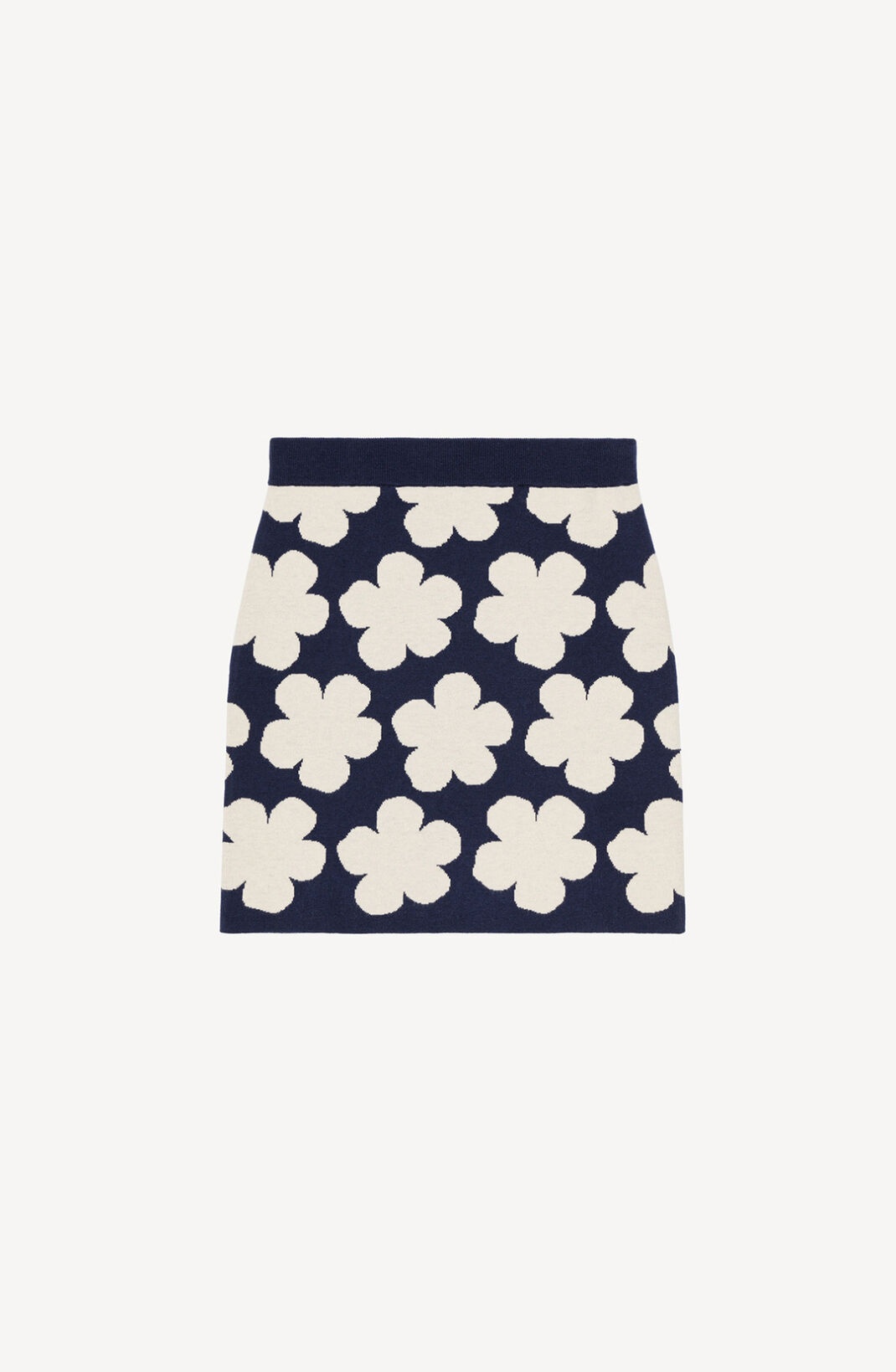 'Hana Dots' jacquard miniskirt - 6