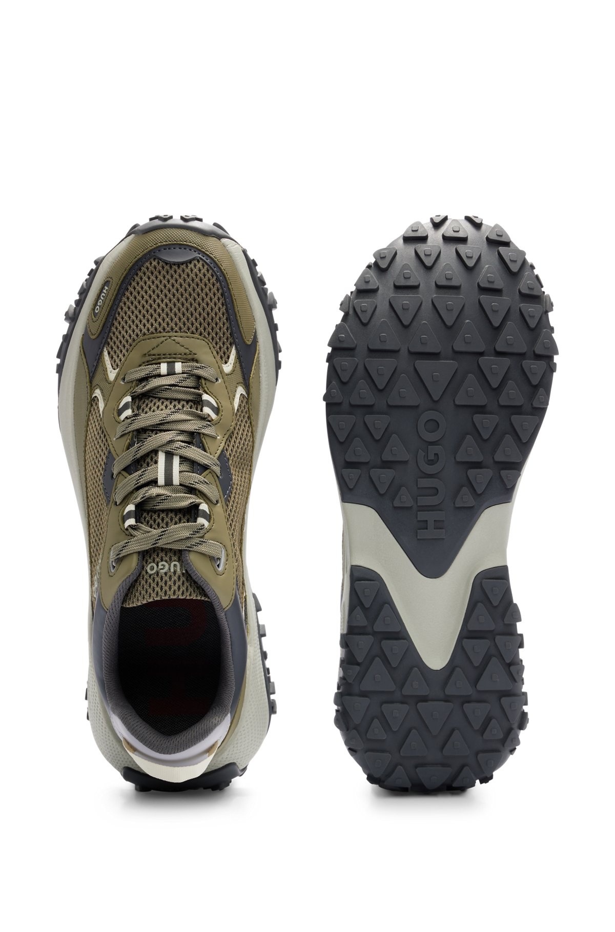 LOW-TOP TRAINERS WITH OPEN-MESH UPPERS - 4