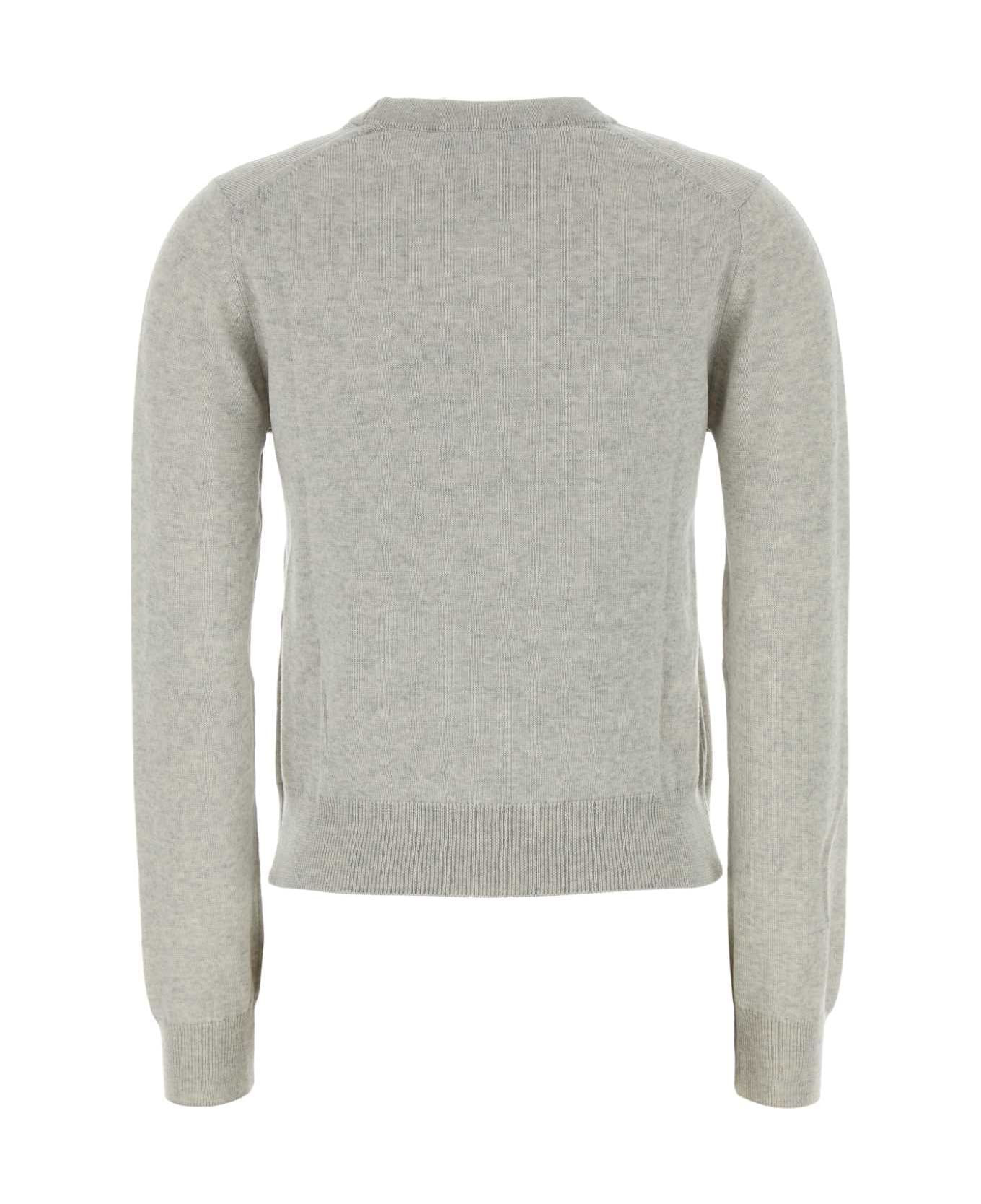 Grey Wool Sweater - 2