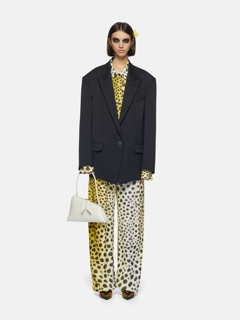 THE ATTICO ''GLEN'' BLACK BLAZER outlook