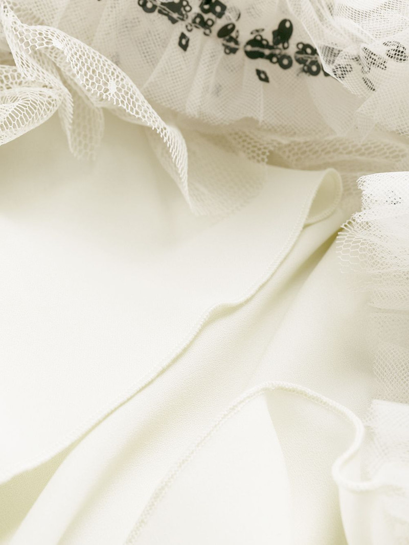 tulle tiered mini dress 7