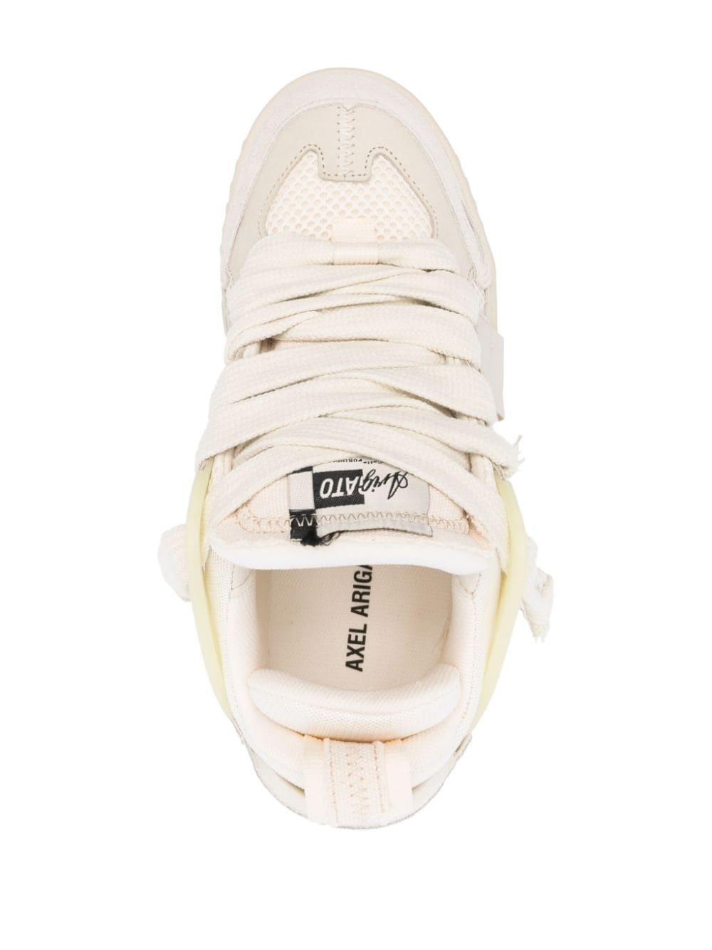 Area panelled trainers - 4