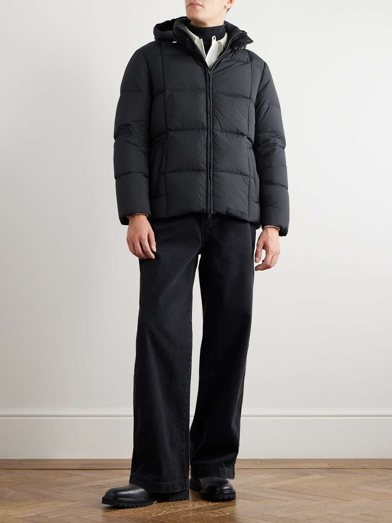 Herno Quilted Shell Hooded Down Jacket outlook