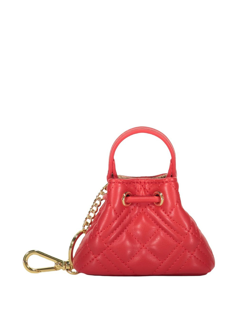 Moschino quilted-bag keyring outlook