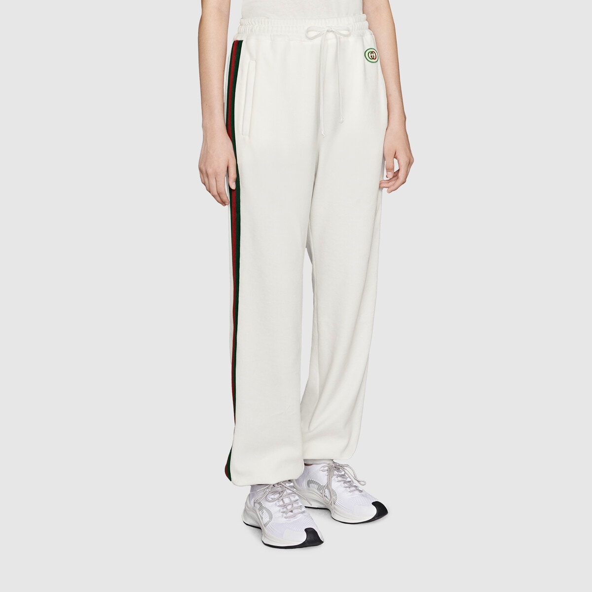 Cotton jogging pant with Web - 3
