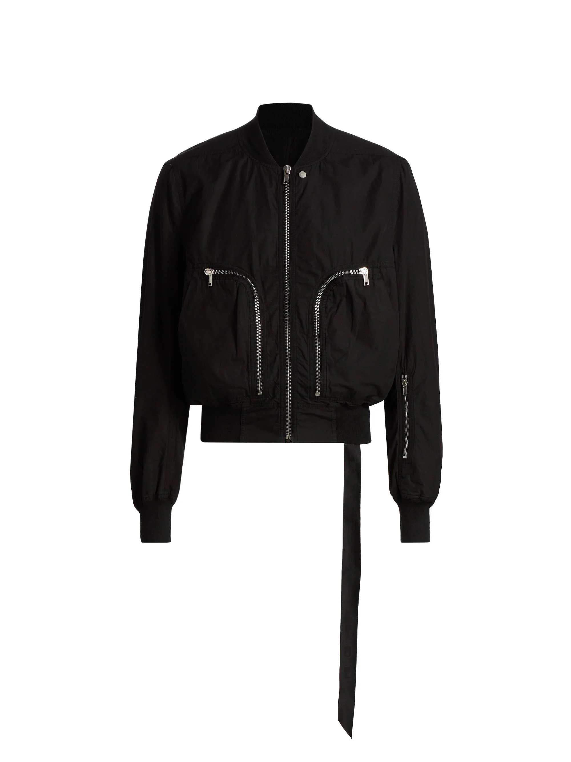 Men's Bauhaus Flight Bomber Jacket - Black - 1