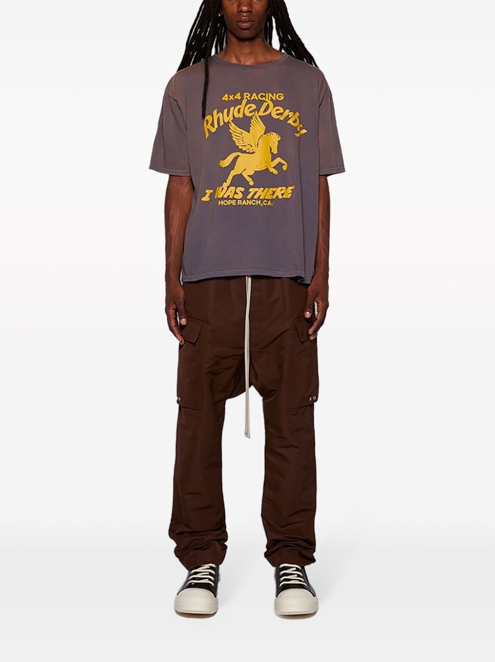 Derby logo-print T-shirt - 2