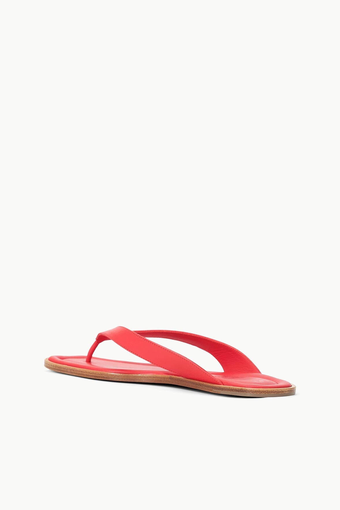 STAUD DANTE THONG SLIDE RED ROSE - 4