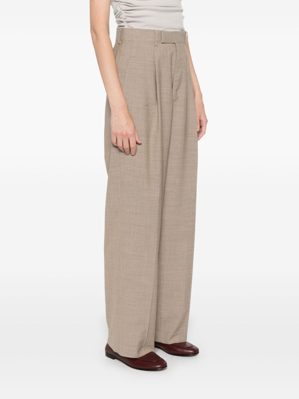 tailored straight trousers - 3