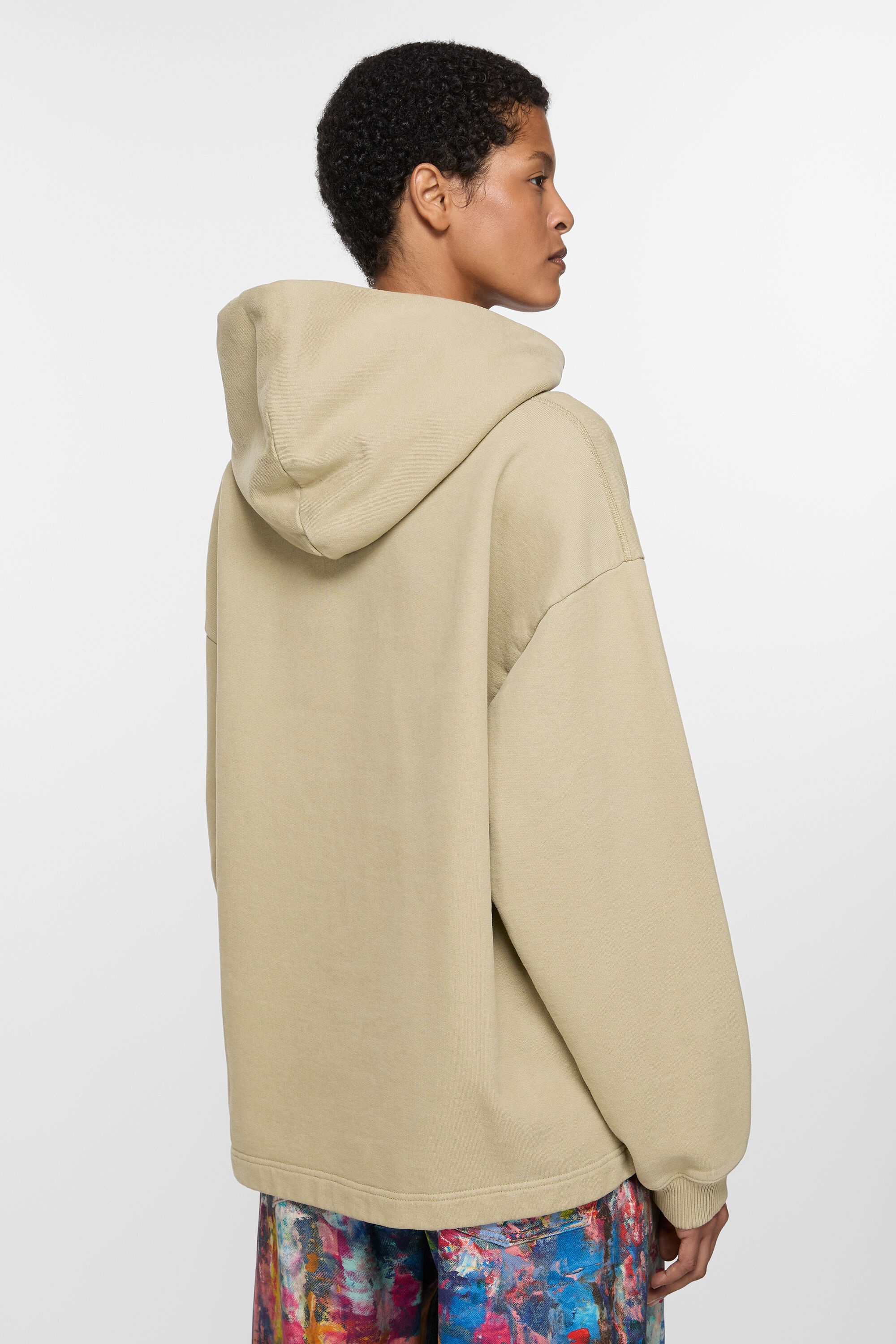 Logo hooded sweatshirt - Sand beige - 3