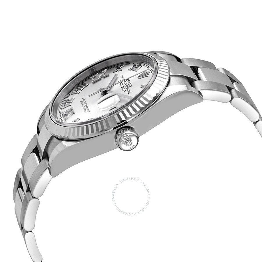 Rolex Datejust 36 Silver Diamond Dial Automatic Ladies Oyster Watch 126234SRDO - 2