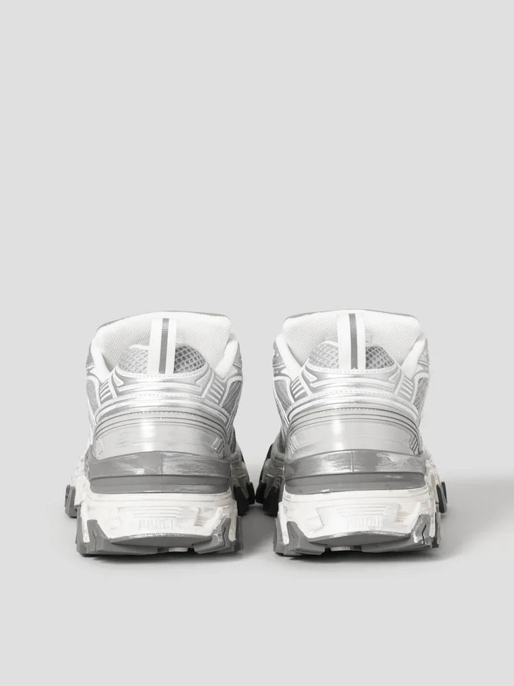 Synthetic Leather Trainer Shoes - 3