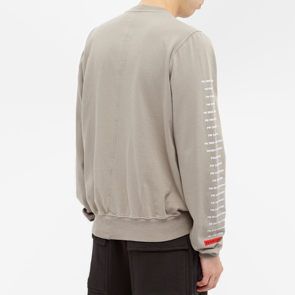 Rick Owens DRKSHDW Printed Arms Crew Sweat - 4