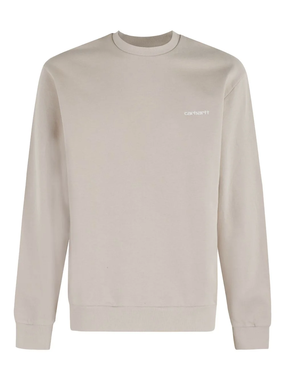 embroidered-logo sweatshirt - 1
