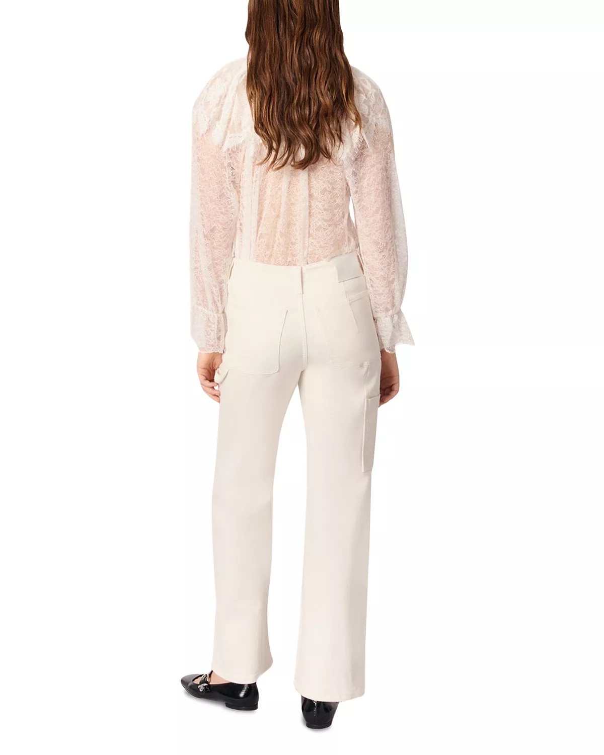 Carpenter Cut Jeans in White - 7