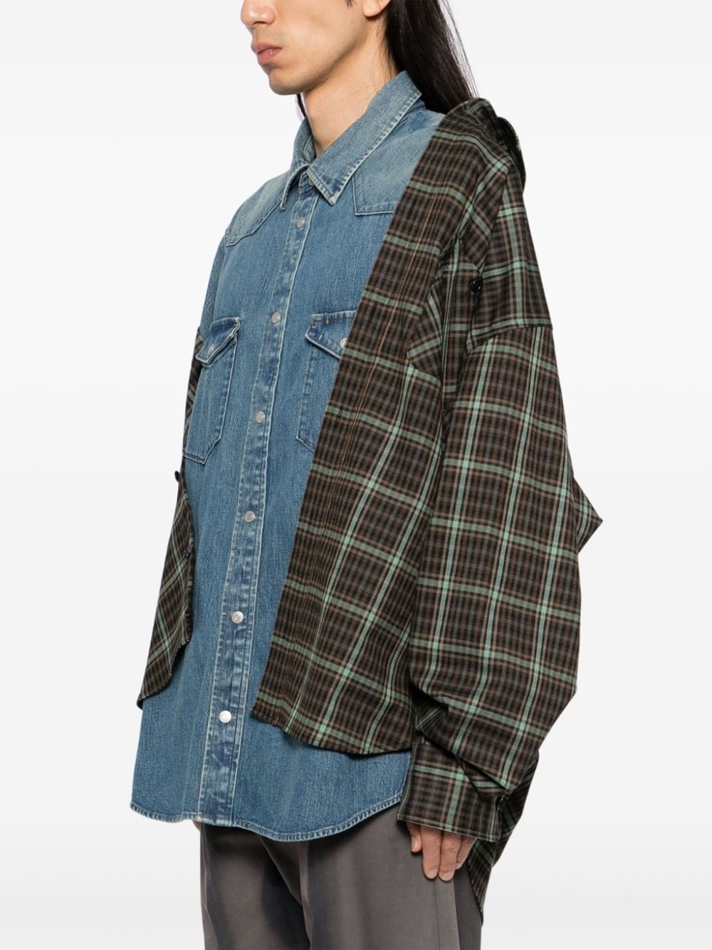 undressed layered shirt - 3