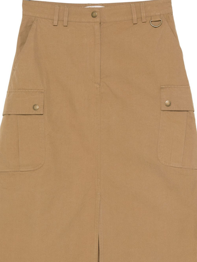Gwen cargo front-slit skirt 3