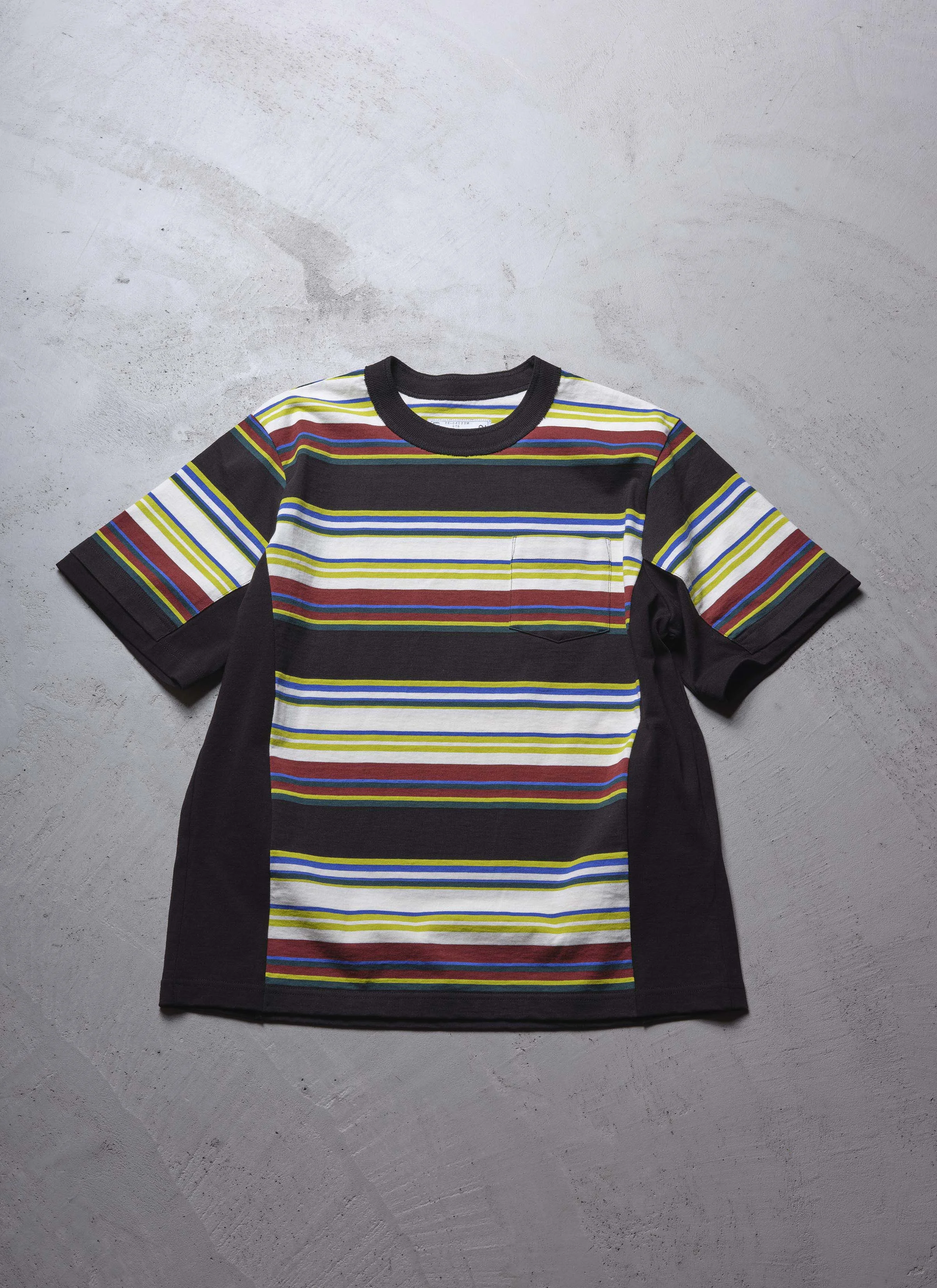 Stripe Cotton Jersey T-Shirt - 1