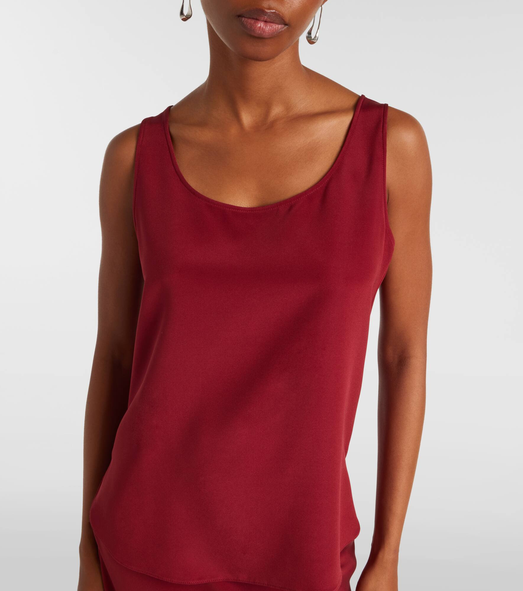 Pecora silk-blend top - 6