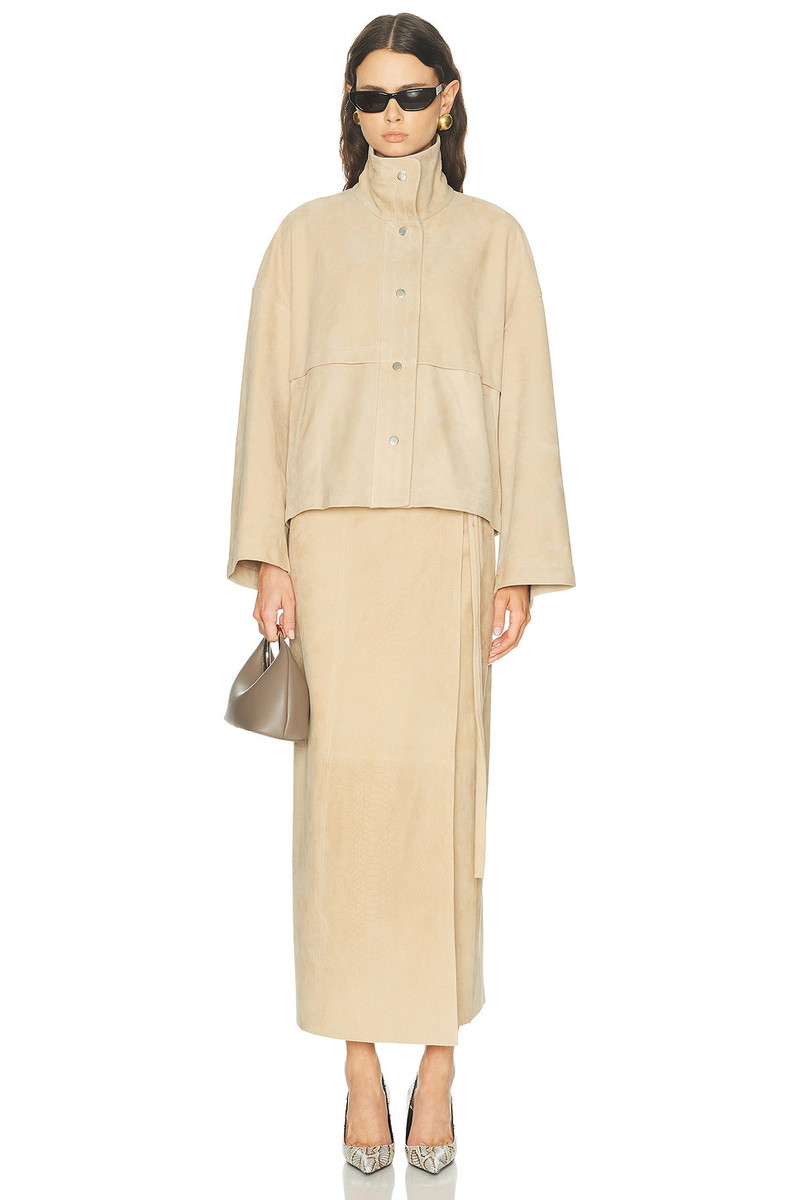 NOUR HAMMOUR Park Jacket outlook