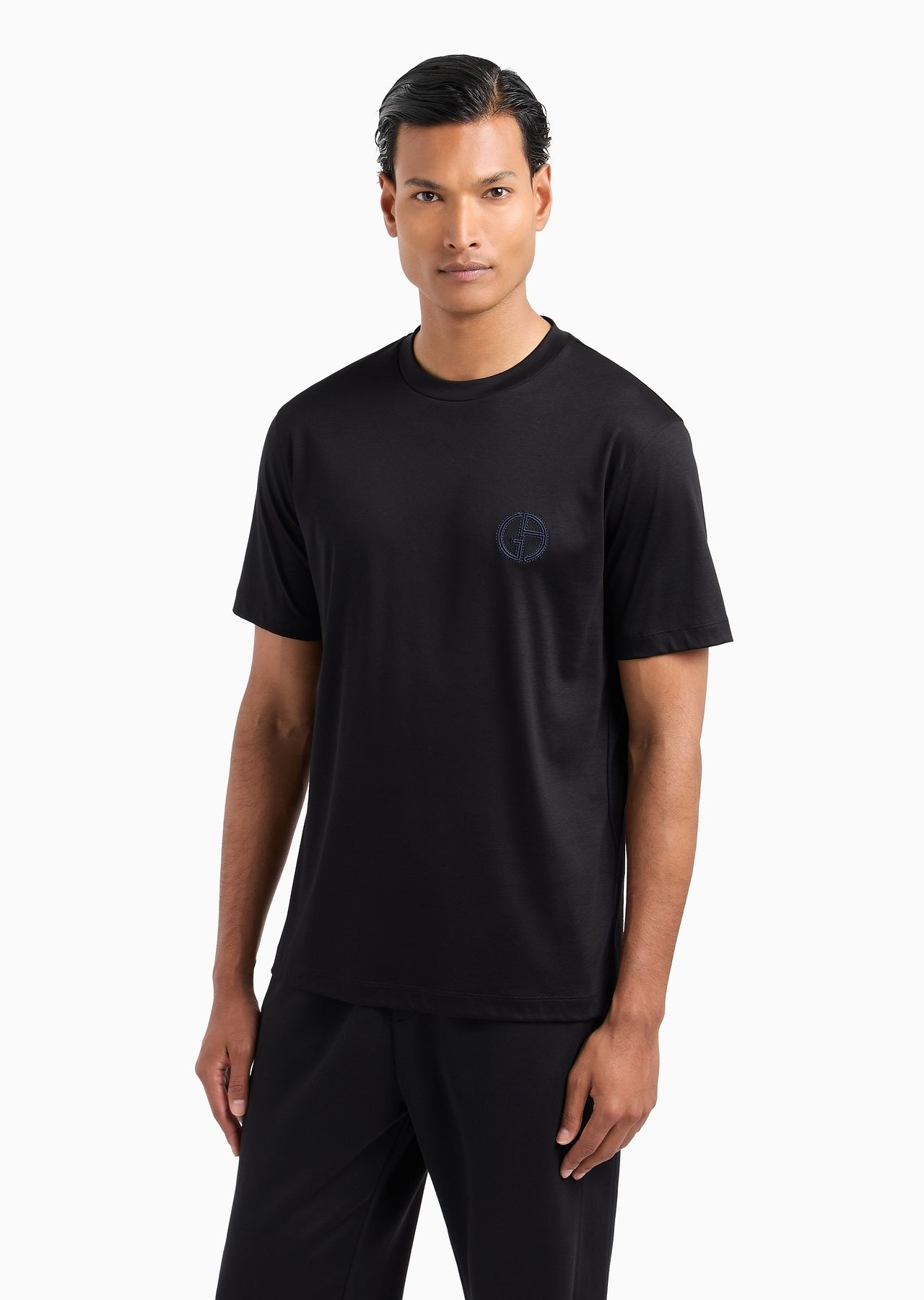 Cotton interlock crew-neck T-shirt - 2