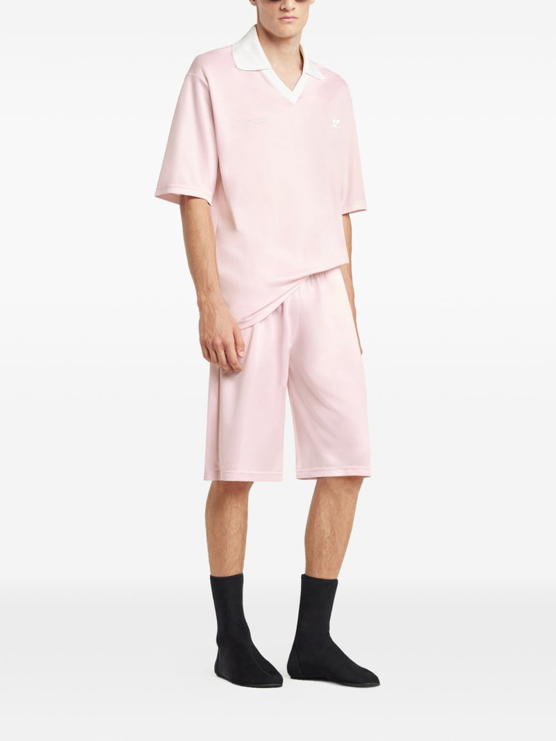 elasticated-waistband logo-detail shorts 3