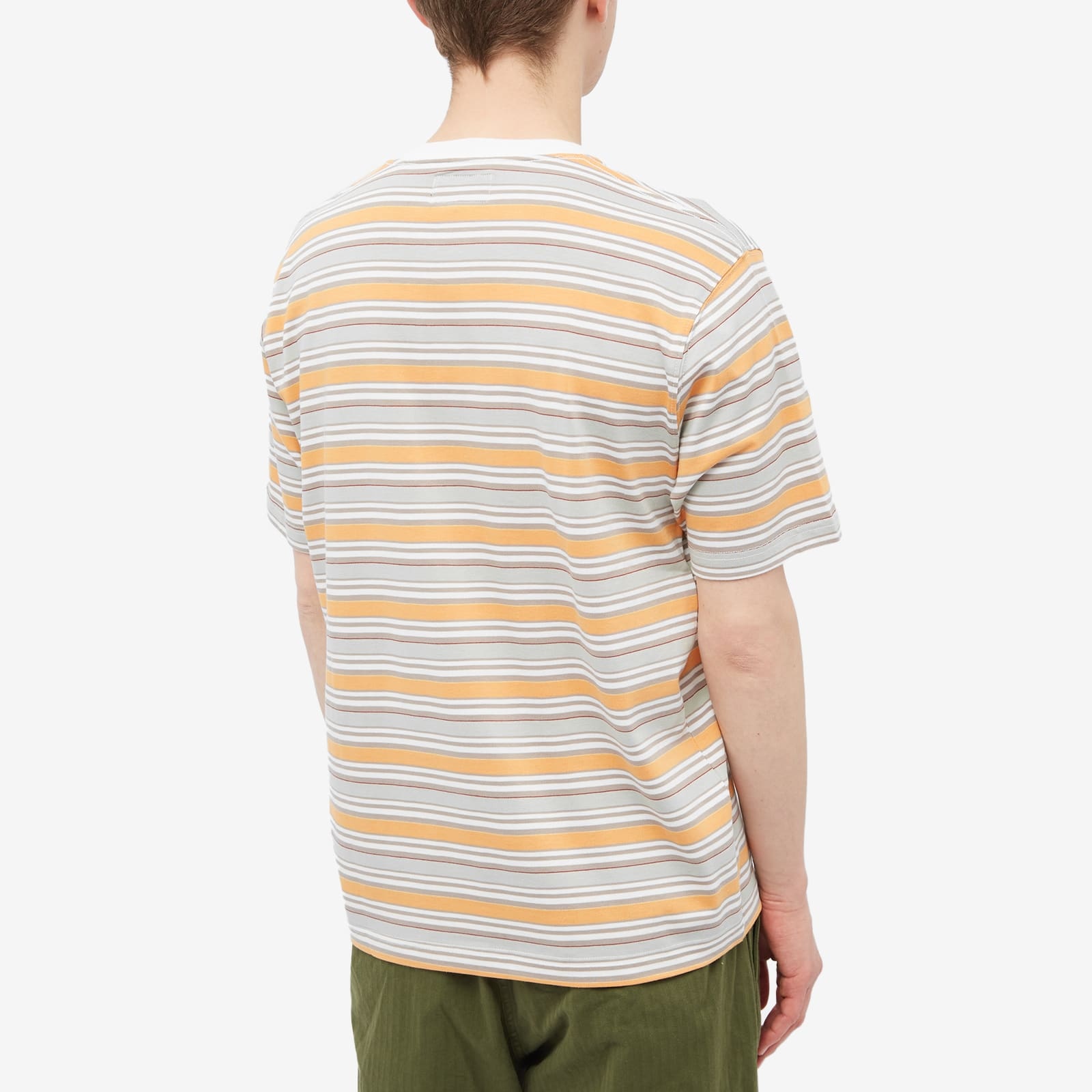 Beams Plus Multi Stripe Pocket T-Shirt - 3