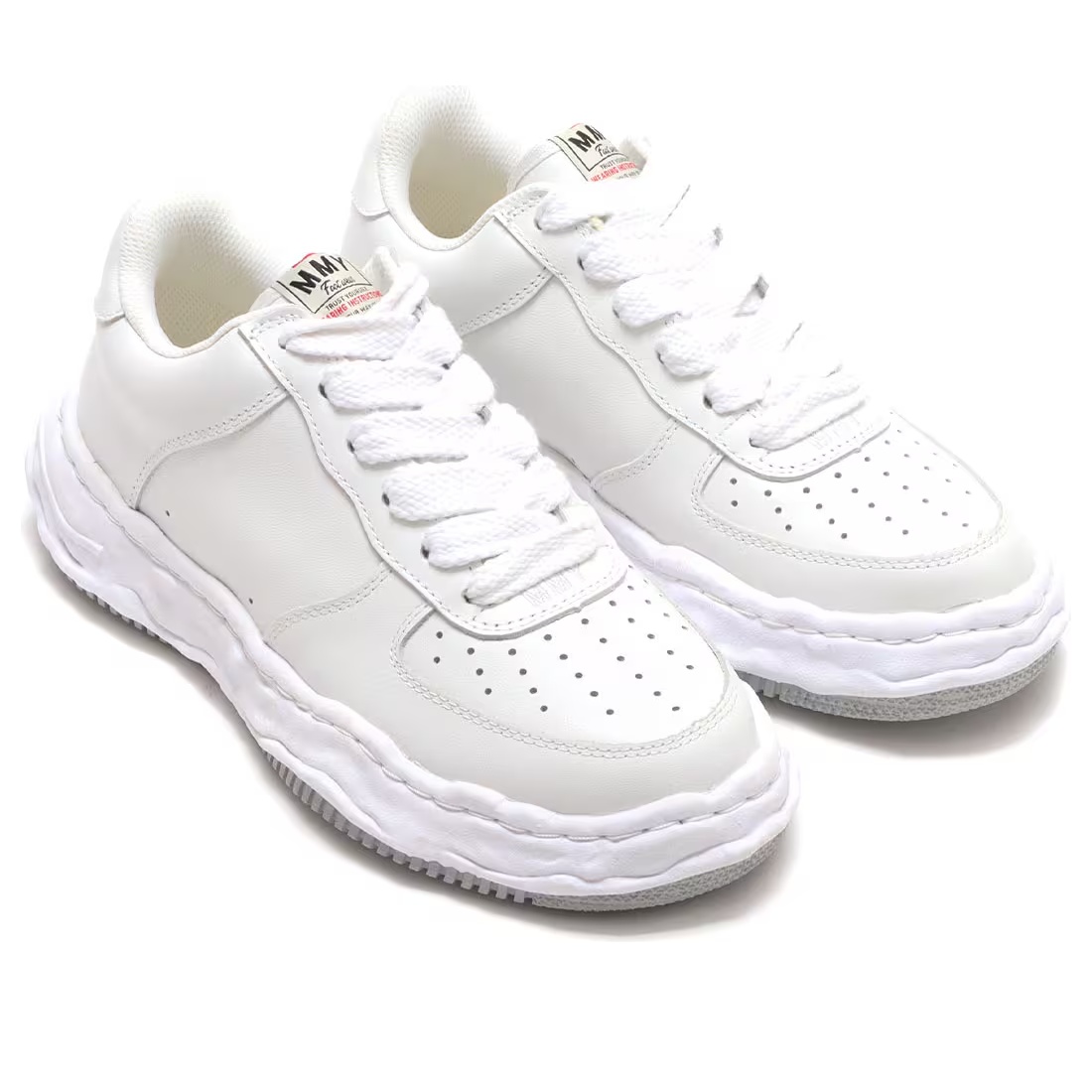 Maison MIHARA YASUHIRO Wayne OG Sole Low 'White' A07FW702-WHITE - 2