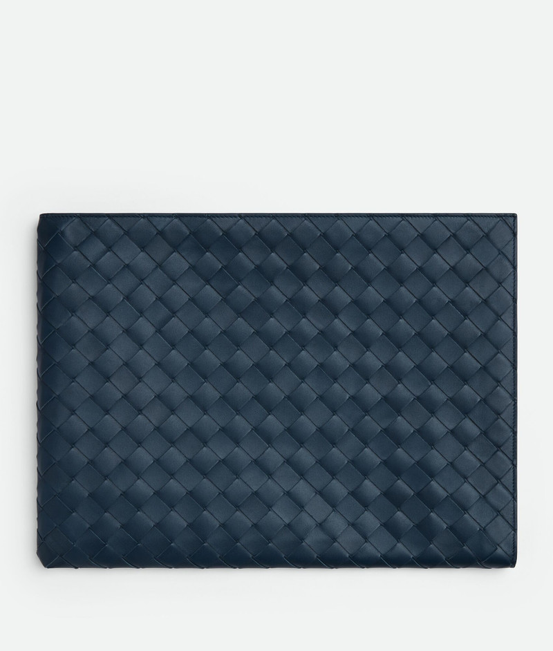 Intrecciato Half Zip Pouch 1