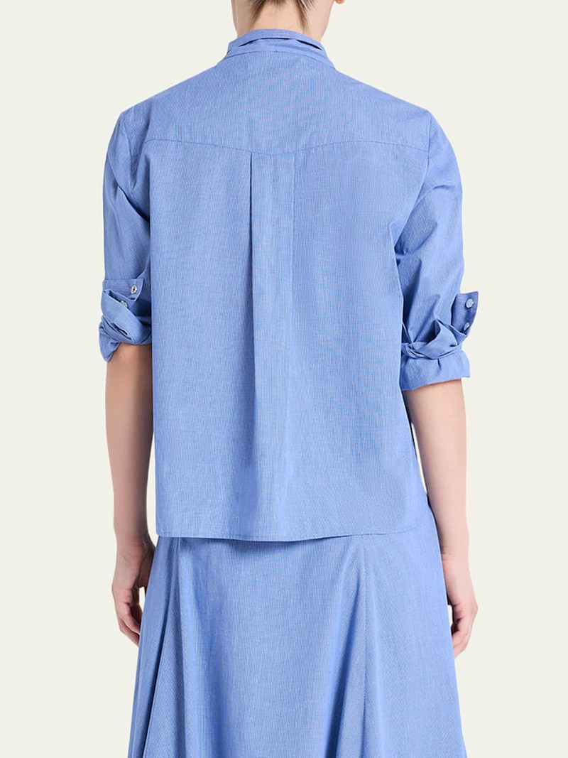 Connor Top in Micro Check 3