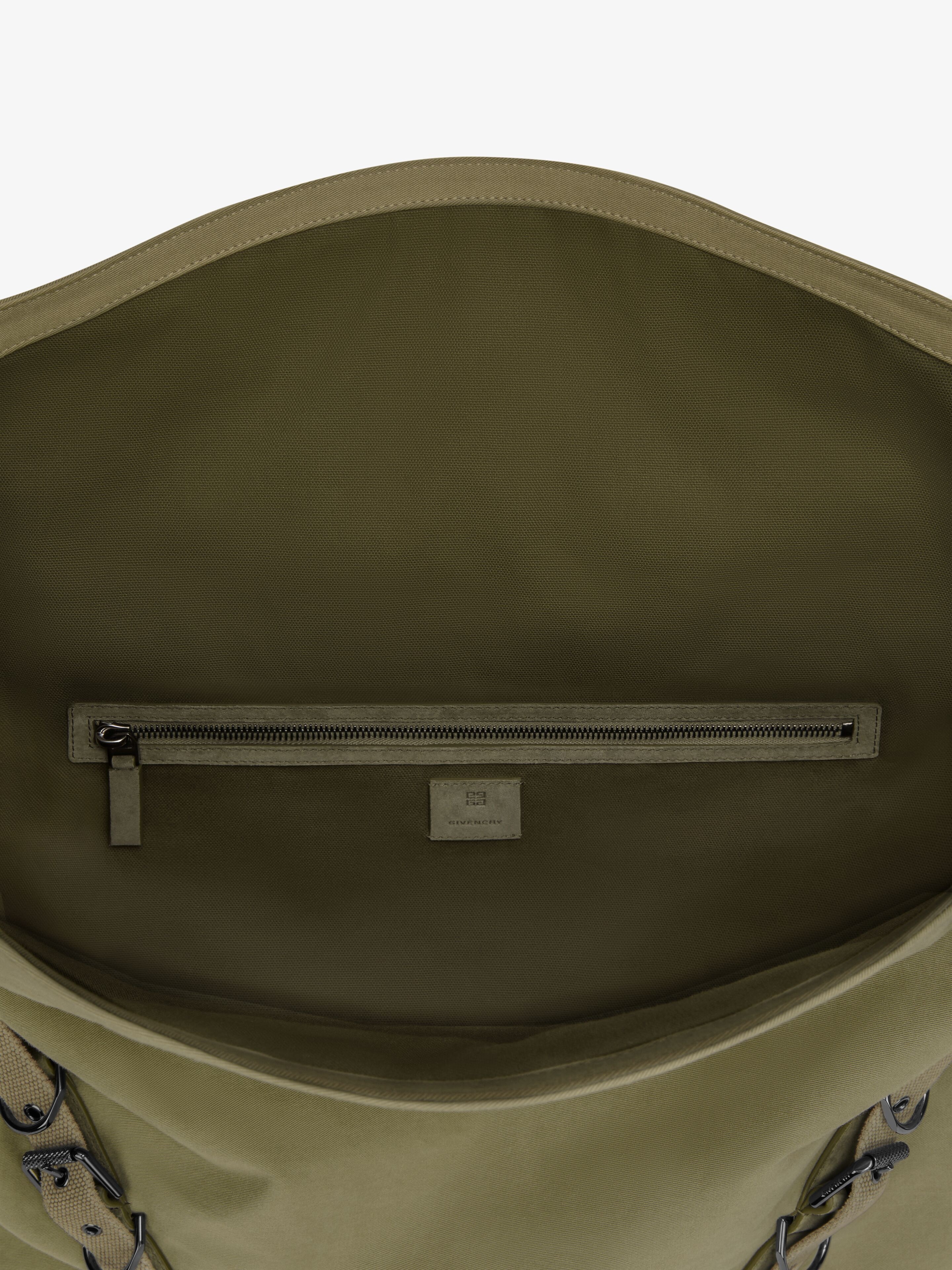 LARGE VOYOU BAG IN CANVAS - 5