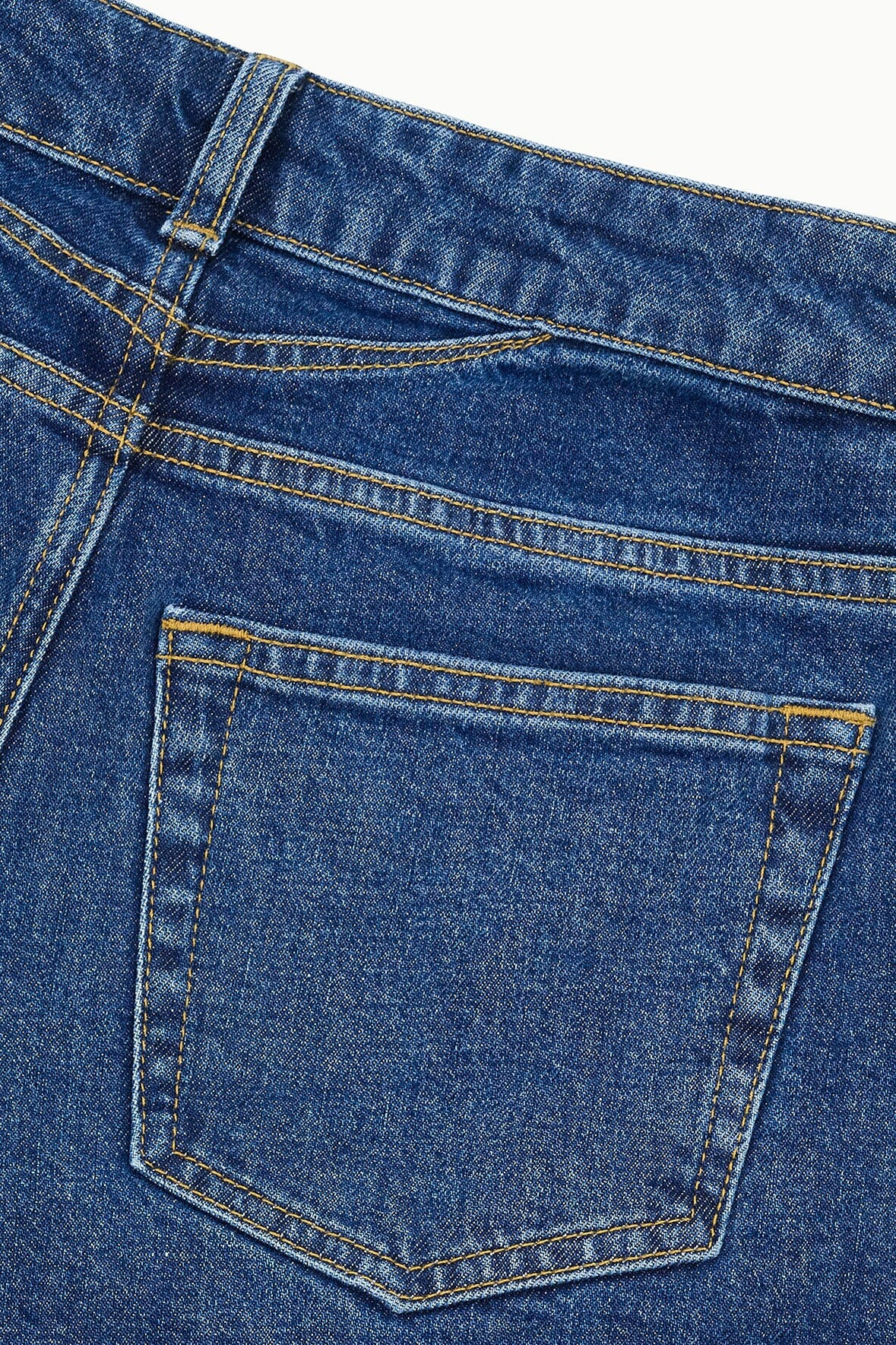 STAUD KYLE STRETCH FLARE JEAN STONE BLUE - 10
