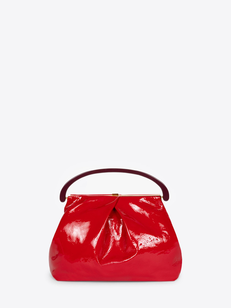 Dries Van Noten FOLDED LEATHER BAG outlook