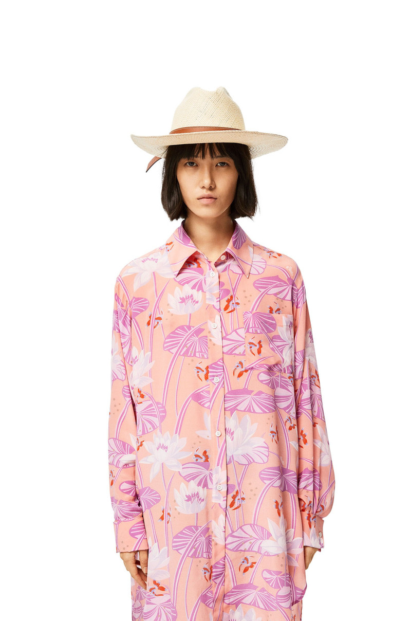 Panama hat in straw and calfskin 5