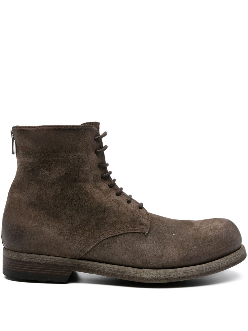 lace-up zip-up boots 1