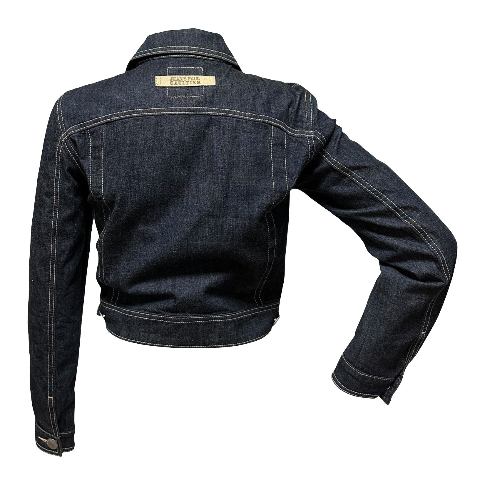 JEAN PAUL GAULTIER Spring Summer 2005 Transformation Denim Jacket - 2