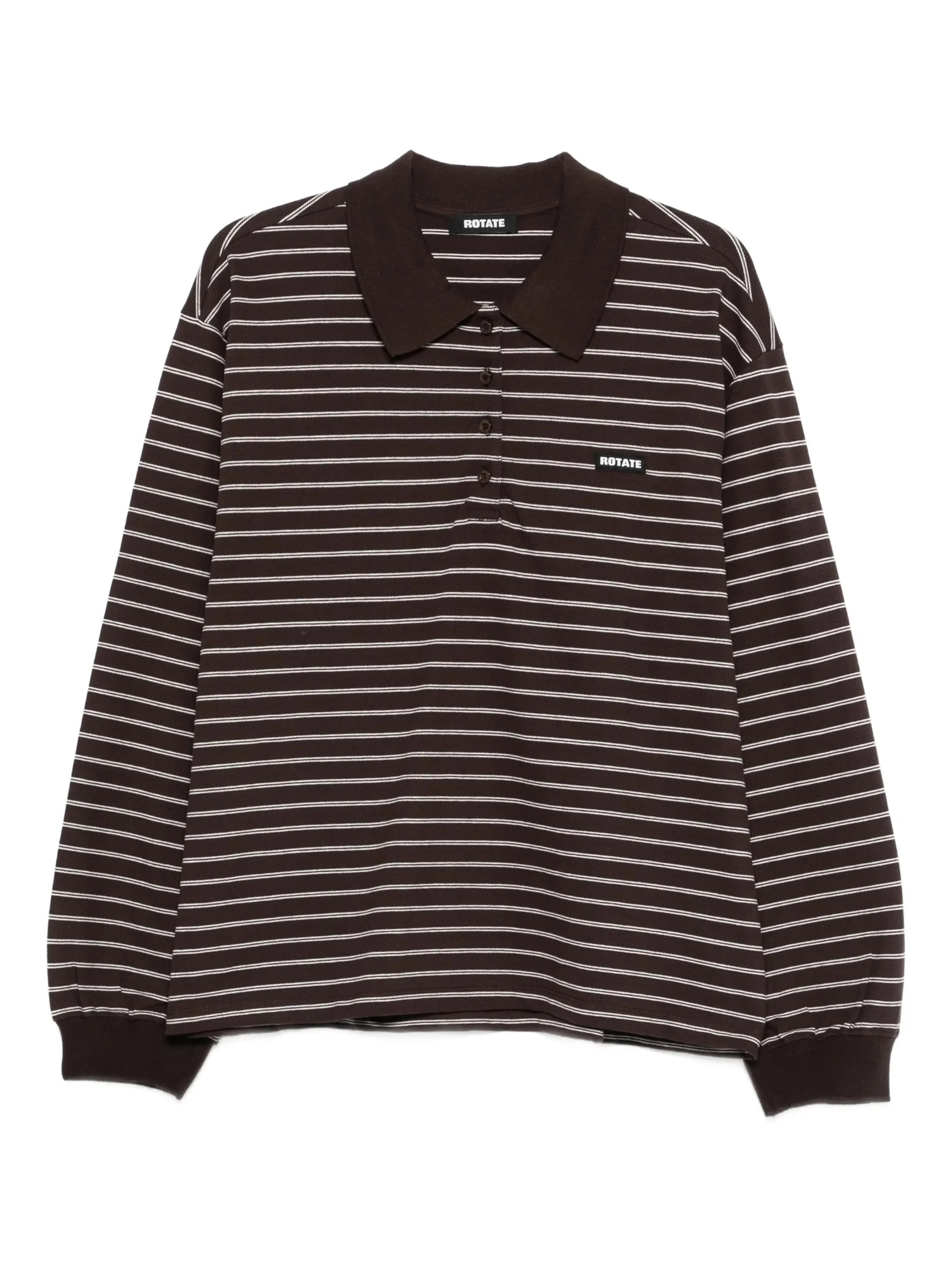 long-sleeve polo shirt - 1