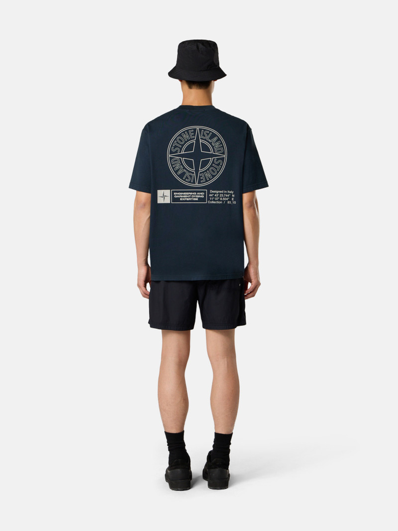 Stone Island 2100037 COMBED ORGANIC COTTON JERSEY outlook