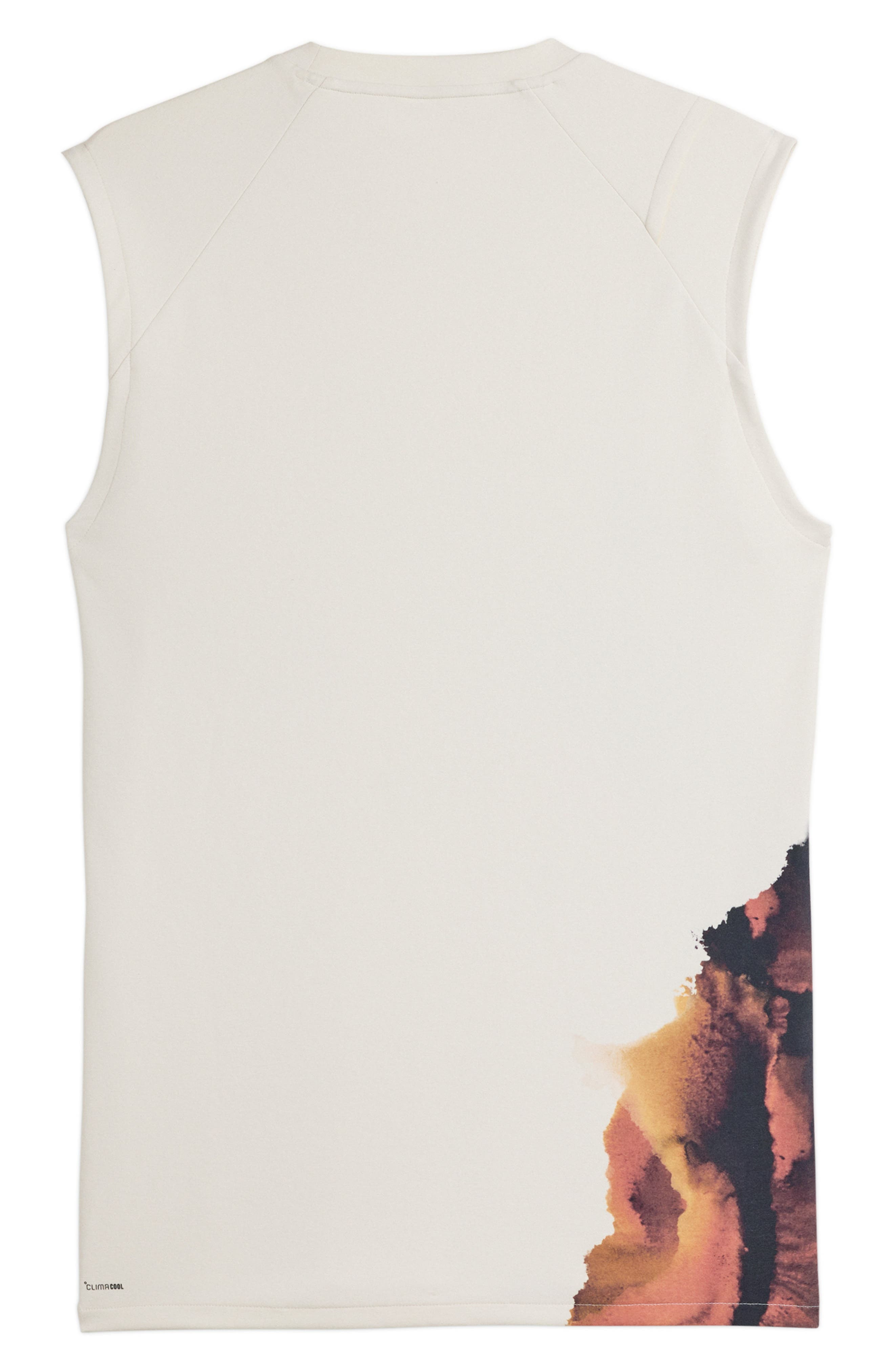 adidas Y-3 Climacool Graphic Tank in Orbit Grey at Nordstrom - 6