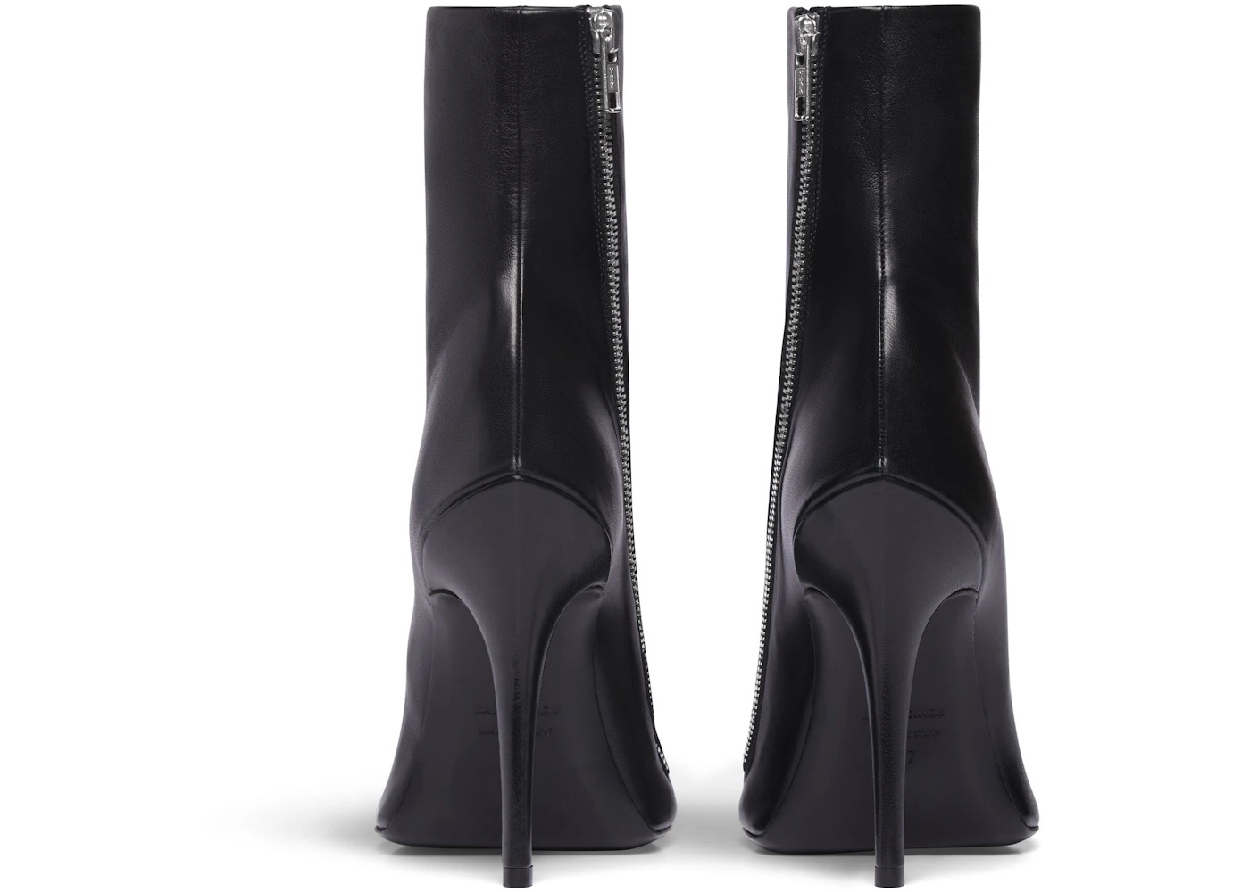 Balenciaga Witch 110mm Booties Black Sheepskin (Women's) - 3